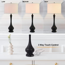 Touch Lamps for Bedroom Set of 2, 30Inch Tall Table Lamps for Bedrooms, Touch Lamps with USB C Port, Bedside Lamp with Grey LampShades, 3-Way Dimmable Nightstand Lamp for Living Room, Bedroom