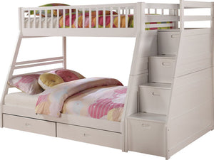 Pierre Twin over Full Bunk Bed with Storage