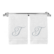 Monogrammed 2 Piece 100% Cotton Hand Towel Set