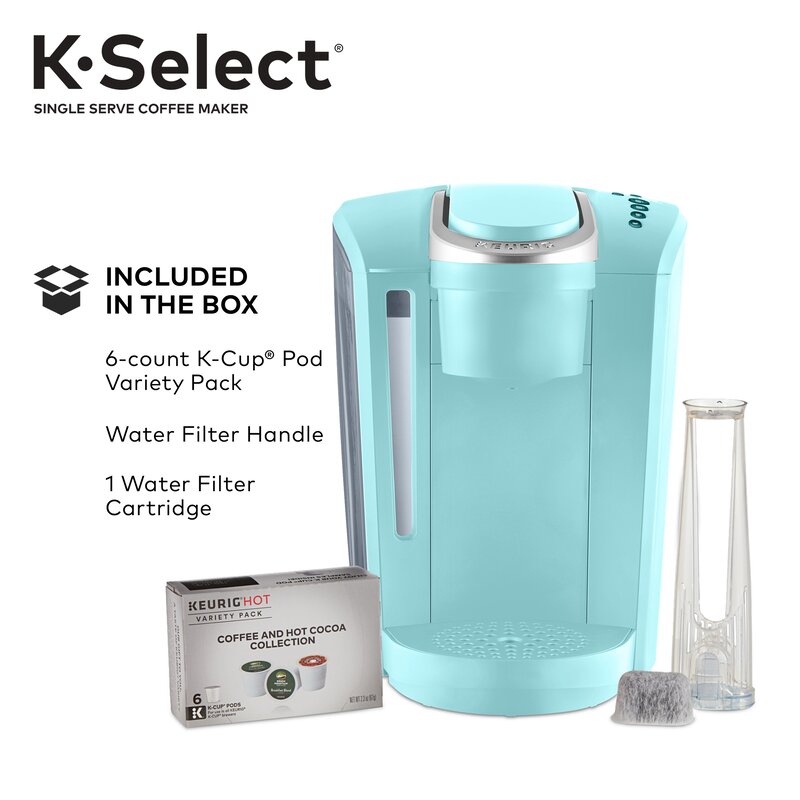 K-Cup Pod Coffee Maker Single Serve Large 52 Oz Water Reservoir